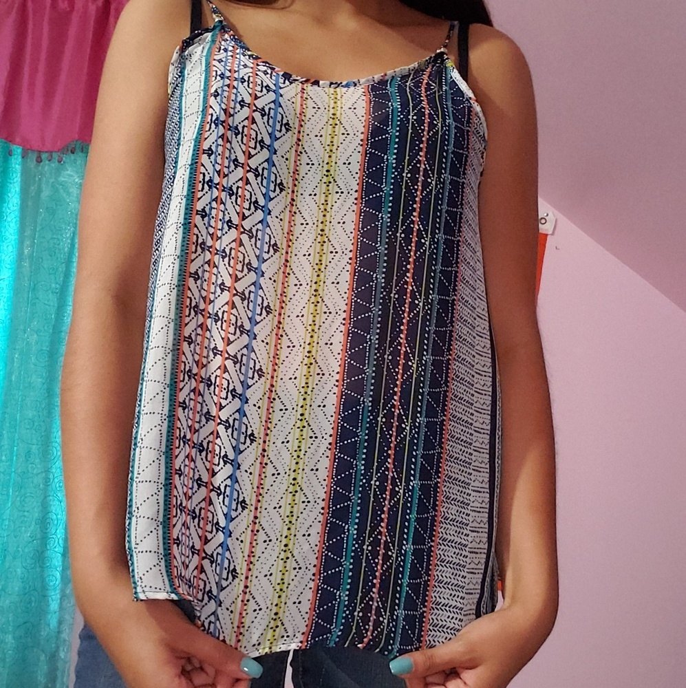 ♡♡USED♡♡ Patterned Blouse
